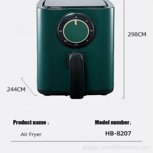 Air Fryer Digital Mechanical Time Control 2.5L Stainless Steel Air Fryer Manufactory